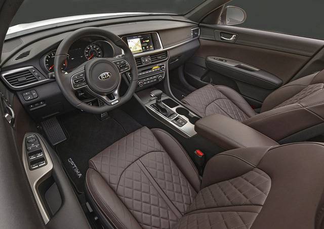 2016 Kia Optima interior