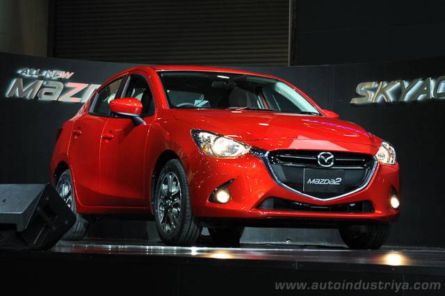 The Mazda2 Sedan at the 2014 Thailand Motor Expo