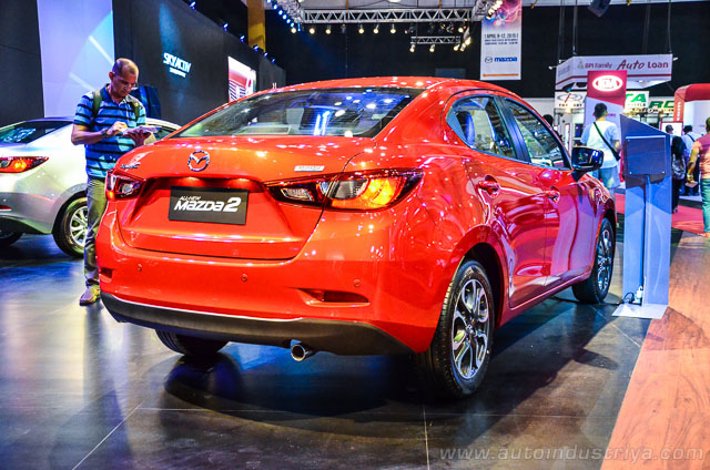 all-new Mazda2 sedan rear