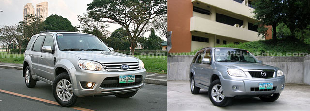 The Ford Escape and Mazda Tribute