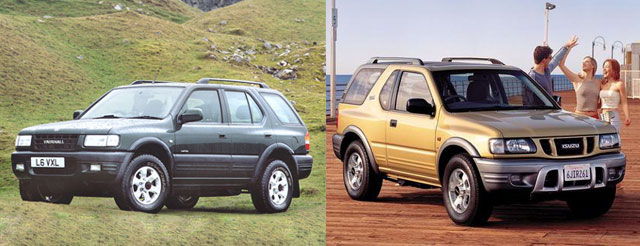 The Vauxhall and Isuzu