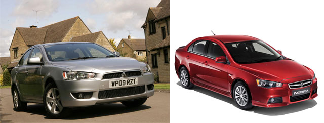 The Mitsubishi and Proton