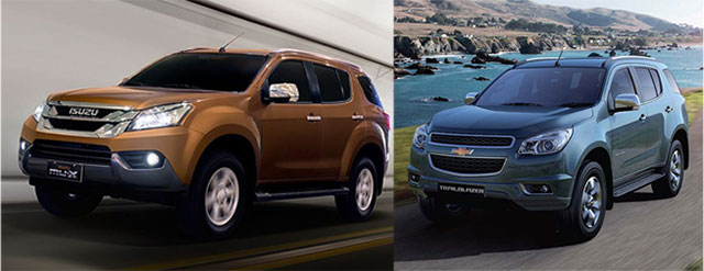 The Chevy and Isuzu SUV brothers