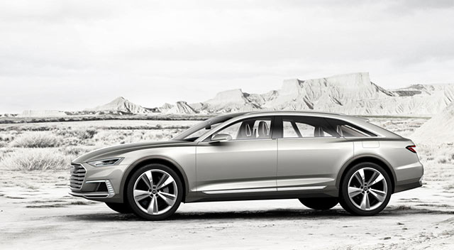Audi Prologue Allroad concept sideview