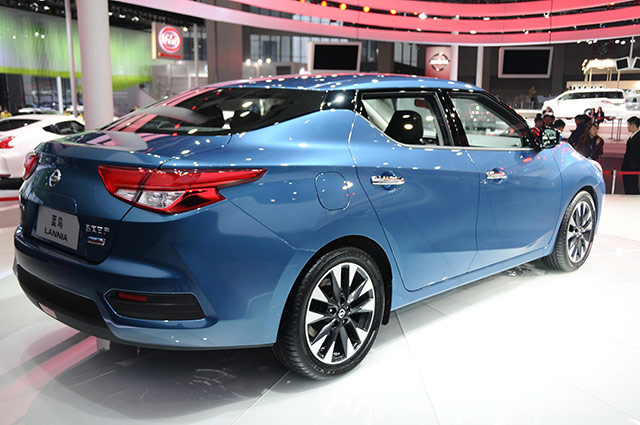 Nissan Lannia debuts at Auto Shanghai 2015