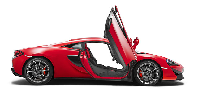The McLaren 540C makes world debut in Auto Shanghai 2015