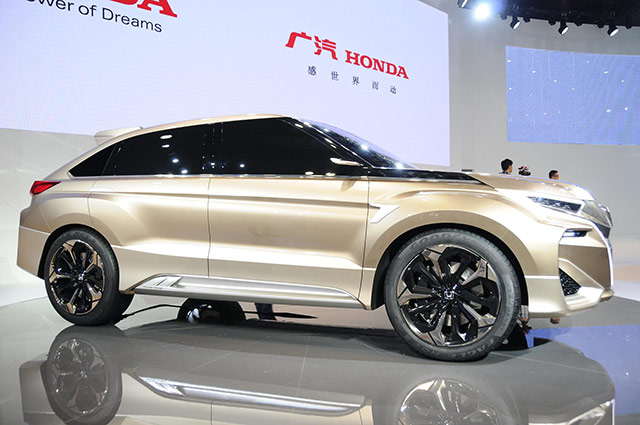 The Honda Concept D debuts at the 2015 Shanghai Motor Show