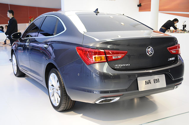 The 2015 Buick Verano debuts at the 2015 Shanghai Motor Show