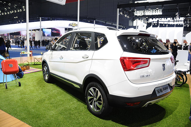 The Baojun 560 debuts at the 2015 Auto Shanghai