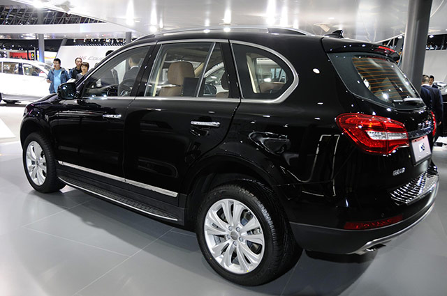 The Great Wall Motors Haval H8 debuts at the 2015 Auto Shanghai