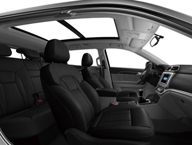 The interior of the Haval H6 Coupe