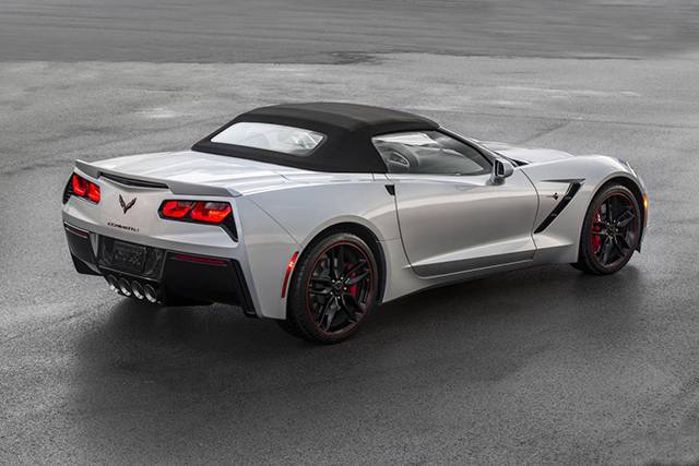 Corvette rear and side