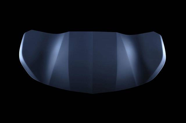 The hood design of the 2016 Chevy Camaro