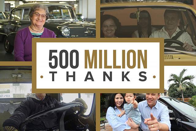 500 million thanks from GM