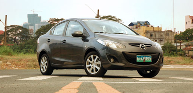 The outgoing Mazda2