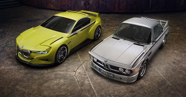 The BMW 3.0 CSL Hommage and the original BMW 3.0 CSL