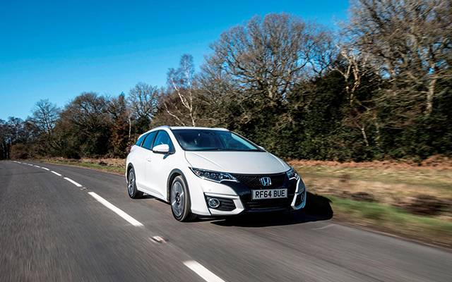The Honda Civic Tourer with the i-DTEC diesel engine