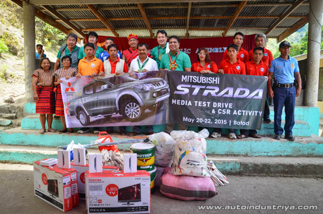 Mitsubishi gives back to the Batad community