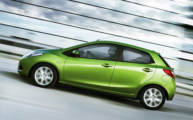 The outgoing Mazda2 Hatchback