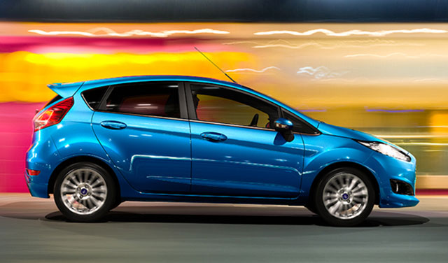 The current Ford Fiesta hatchback