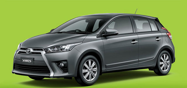 The current Toyota Yaris