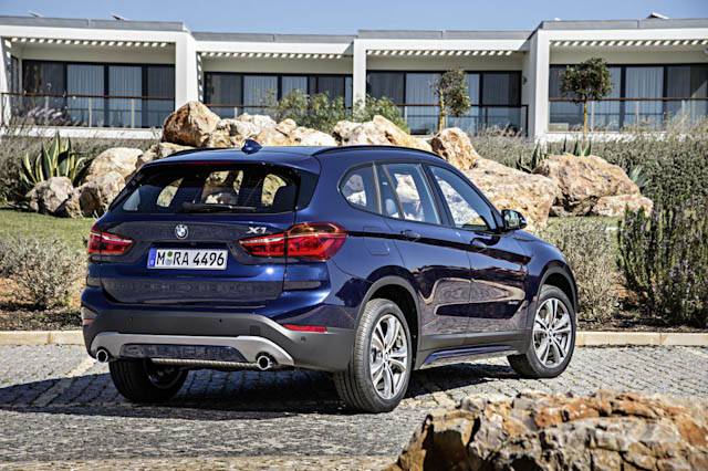 BMW X1 rear