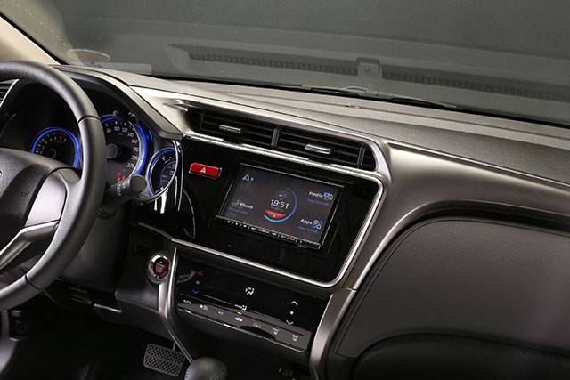 The Honda City Audio Visual Navigation system