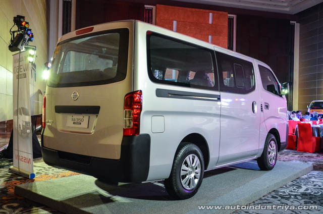 The 2015 Nissan NV350 Urvan