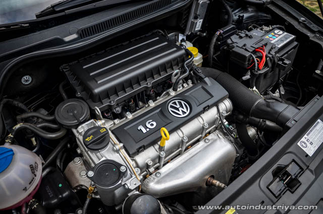 Engine of the 2015 Volkswagen Polo Hatchback