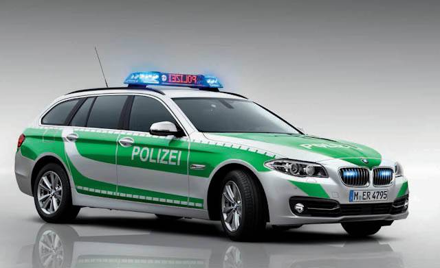 BMW 535d Autobahnpolizei