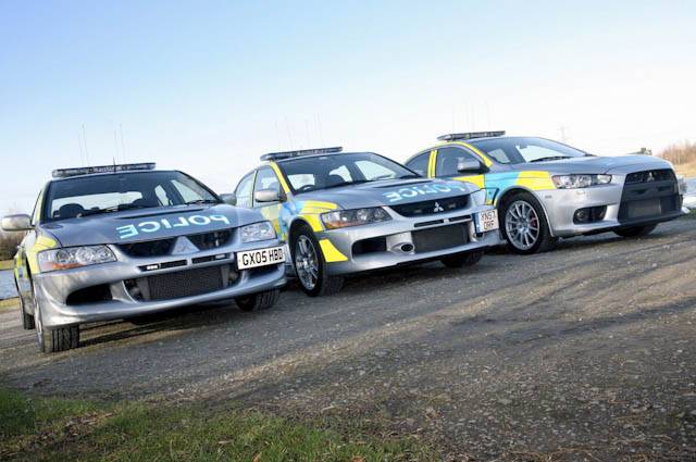 Lancer Evolution police