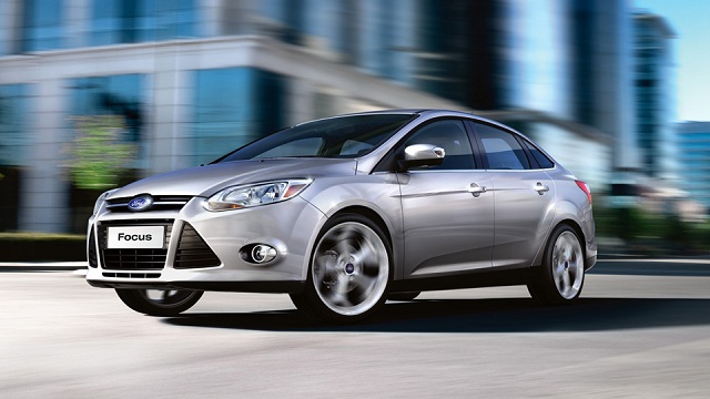 The Ford Focus sedan