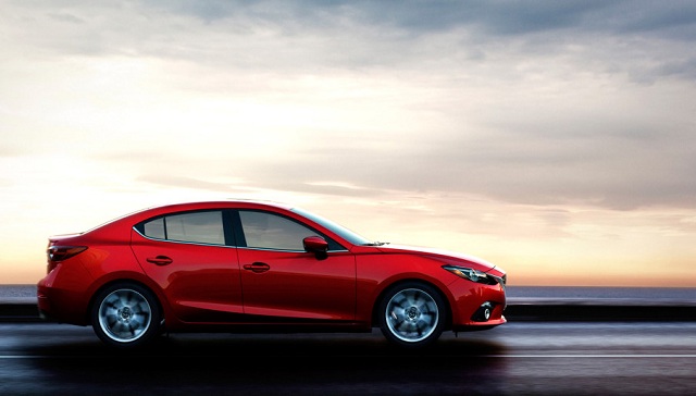 The Mazda3 sedan