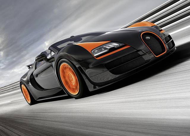 The Bugatti Veyron 