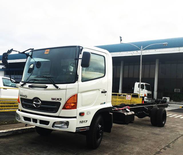 Hino Dutro 500 chassis