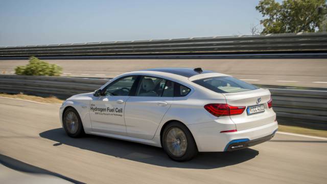 The hydrogen-powered BMW 5 Series GT