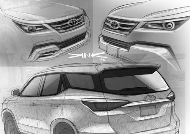 Fortuner sketches