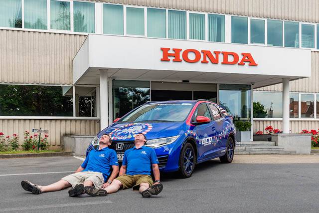 Honda Civic record end