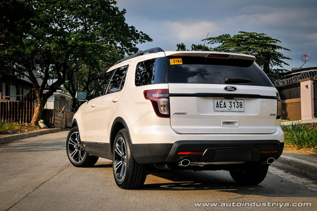 Explorer Sport rear