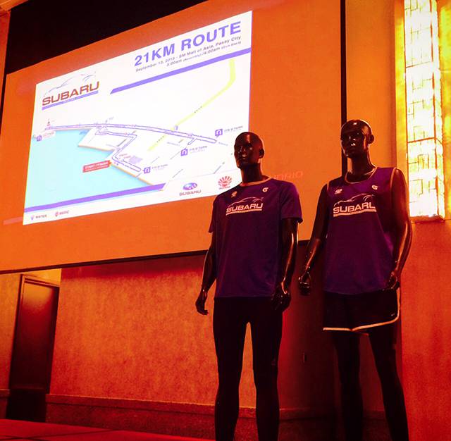 The racing singlets and bibs