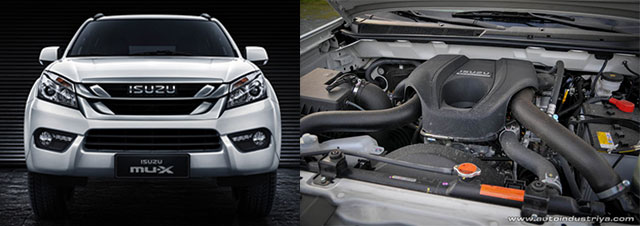 The current Isuzu mu-X