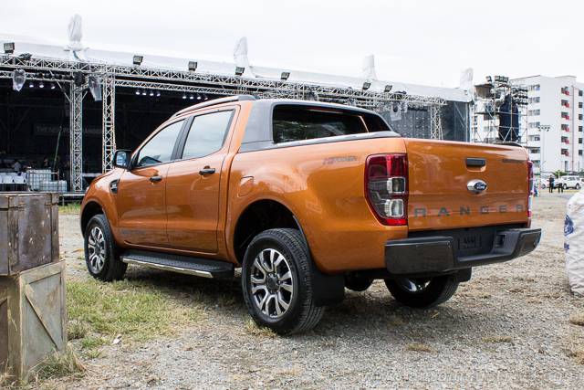 2015 Ford Ranger Wildtrak rear