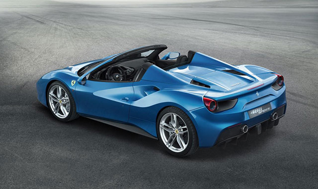 Ferrari 488 Spider rear