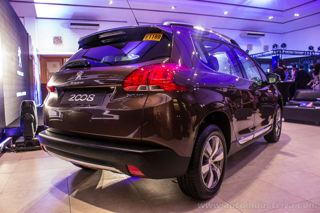 Peugeot 2008 rear shot