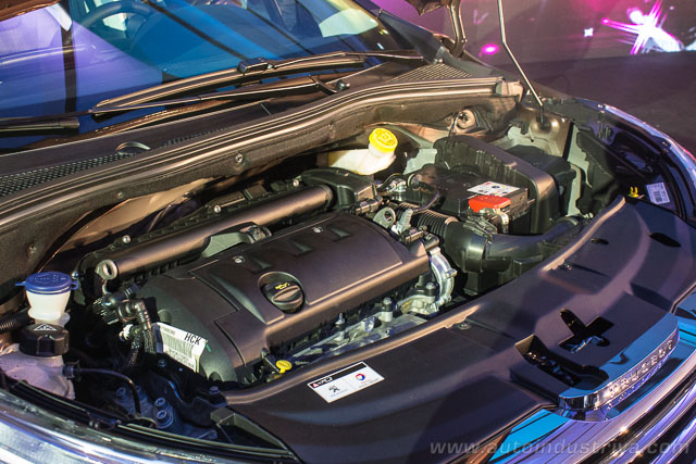 The diesel engine of the Peugeot 508