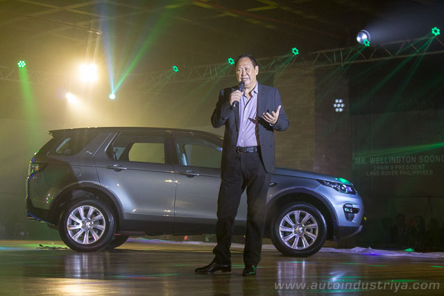 Wellington Soong and the Land Rover Discovery Sport