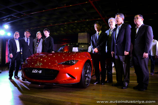 2015 Mazda MX-5 launch