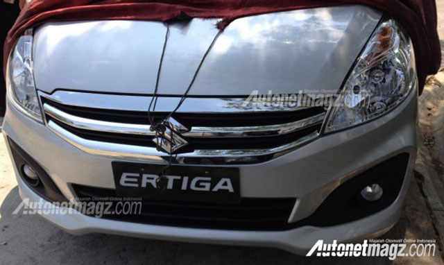 Suzuki Ertiga front spy
