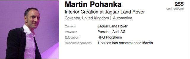 Martin Pohanka's LinkedIn profile