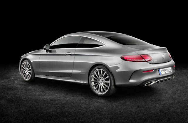 2016 Mercedes-Benz C-Class Coupe rear